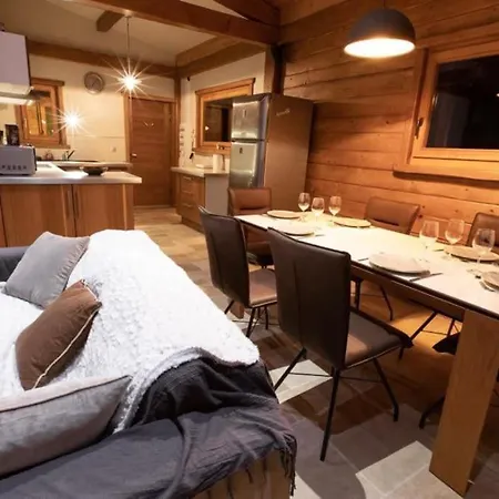 Maison Chaleureuse Avec Vue Sur Le Mont Blanc Lägenhet *