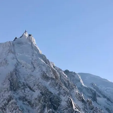 Maison Chaleureuse Avec Vue Sur Le Mont Blanc Lägenhet Chamonix